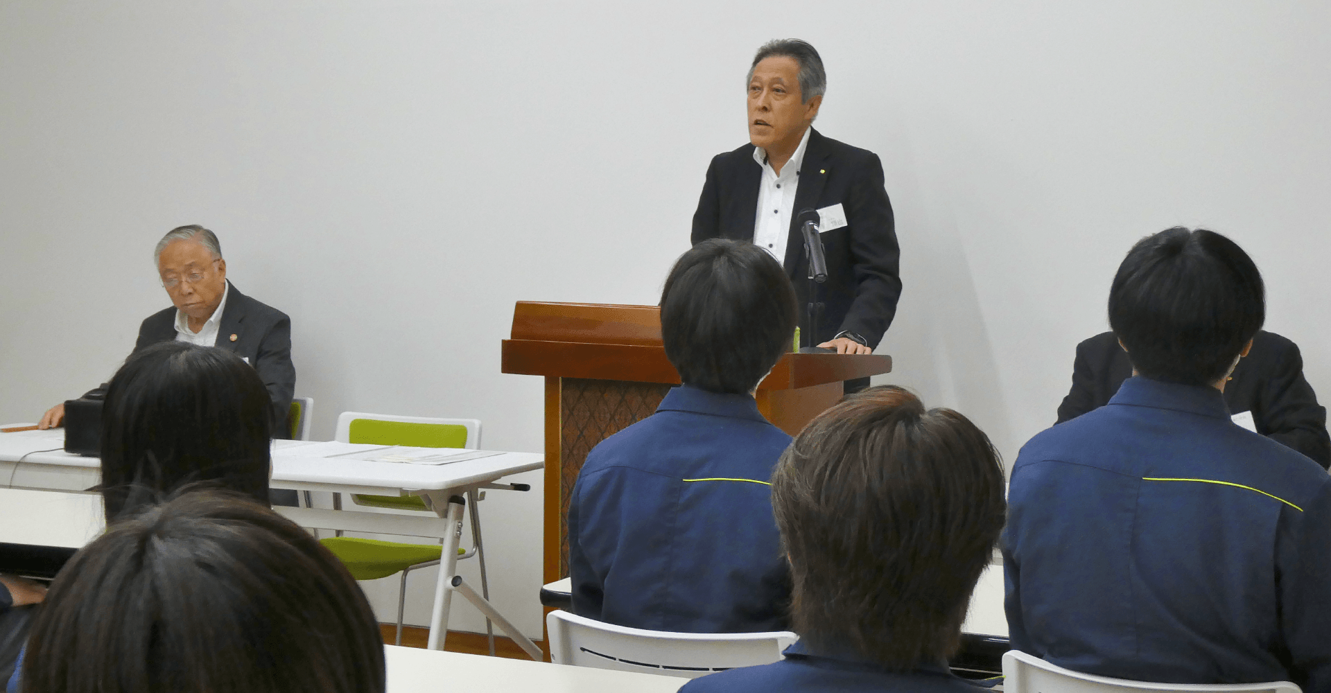 修了式の様子