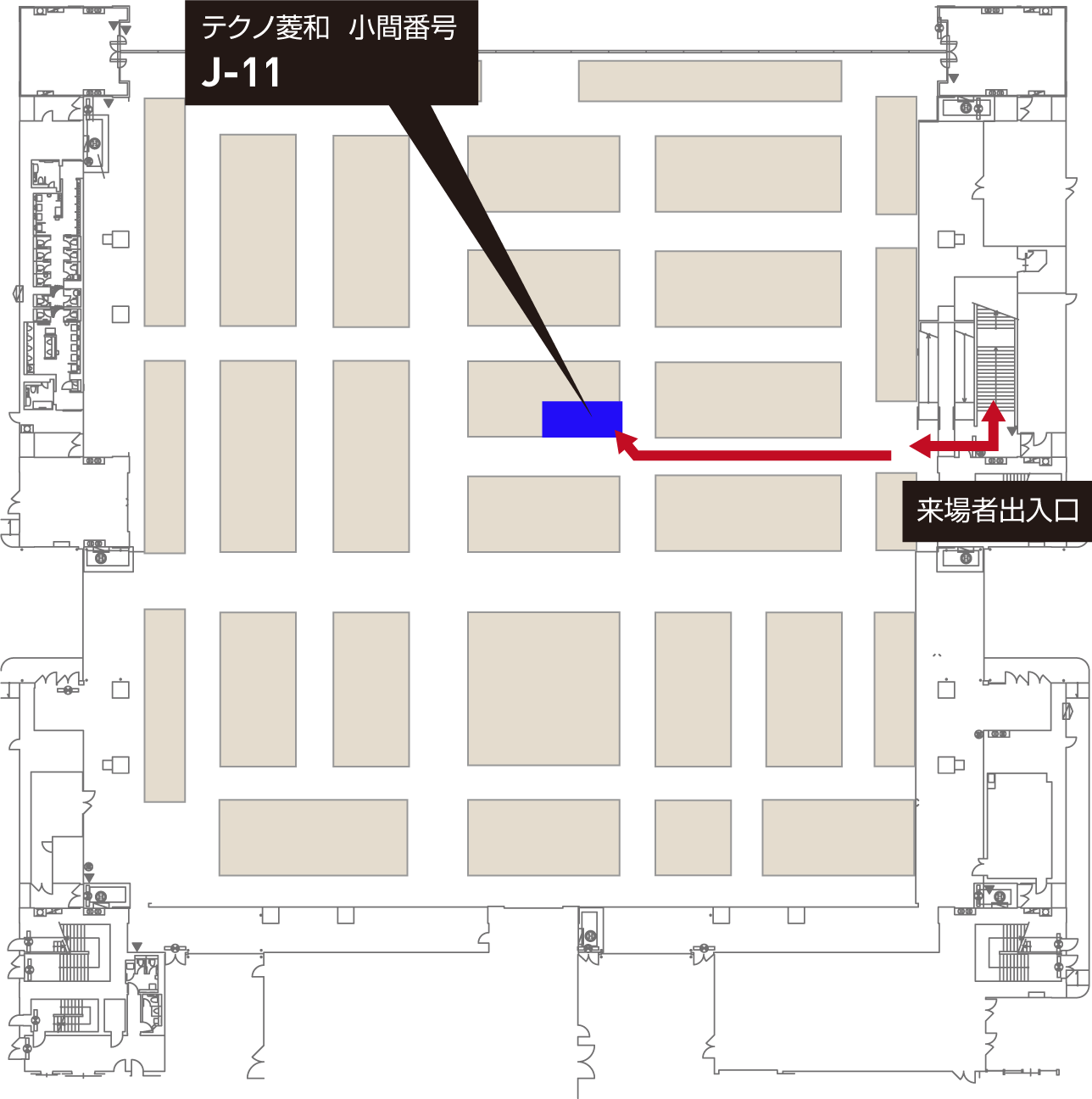 ブース位置図